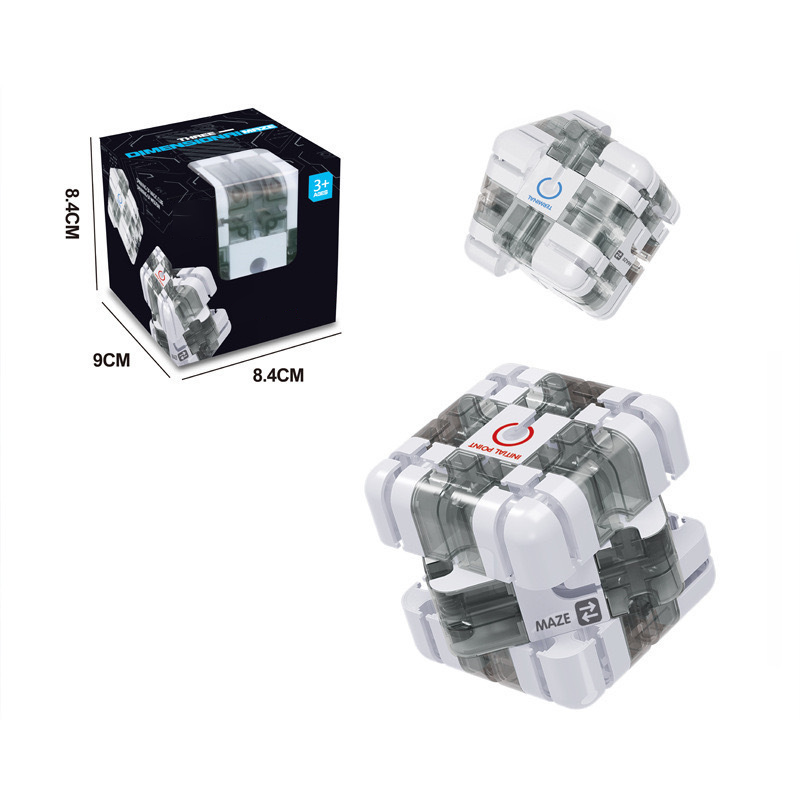 š§© 50% OFF NOW! ⨠Large Labyrinth 3D Puzzle Maze Cube - 120 Challenging Routes with Smooth Rotation for Cognitive Development & Fun š§ š
