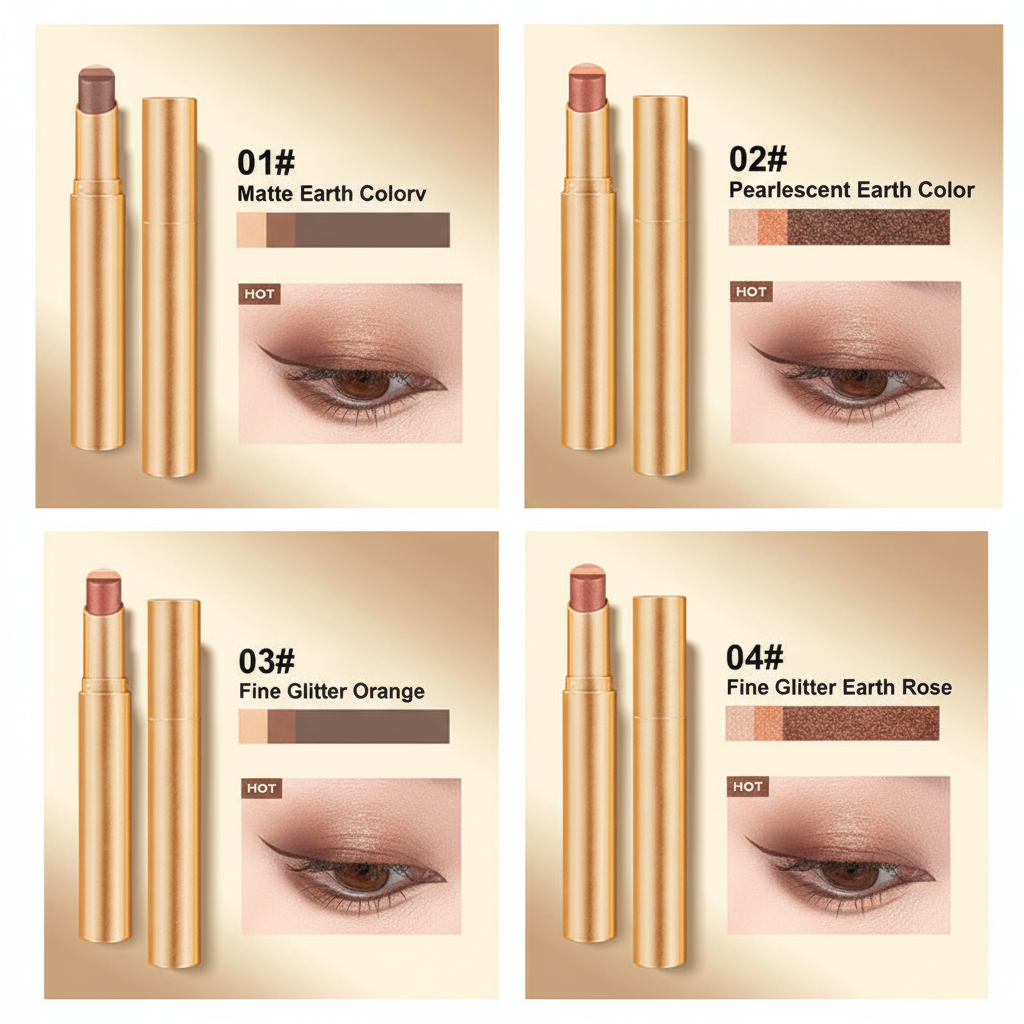 🥳2026 HOT SALE🥳💞50K+ SOLD! ✨🖍️ 50% OFF! 3‑in‑1 Eyeshadow Stick – Eyeshadow, liner & highlighter in one. Creamy, blendable & waterproof – perfect for on‑the‑go glam! 💄💫