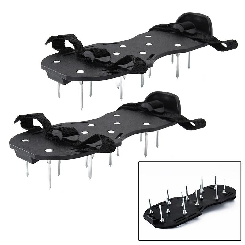 🥳2026 HOT SALE🥳💞50K+ SOLD!👟🌿 50% OFF! Lawn Aerator Shoes – 26 spikes, adjustable straps. Just walk & aerate. No bending, no heavy tools. Healthier lawn in minutes. Perfect for garden lovers. ✅🏡