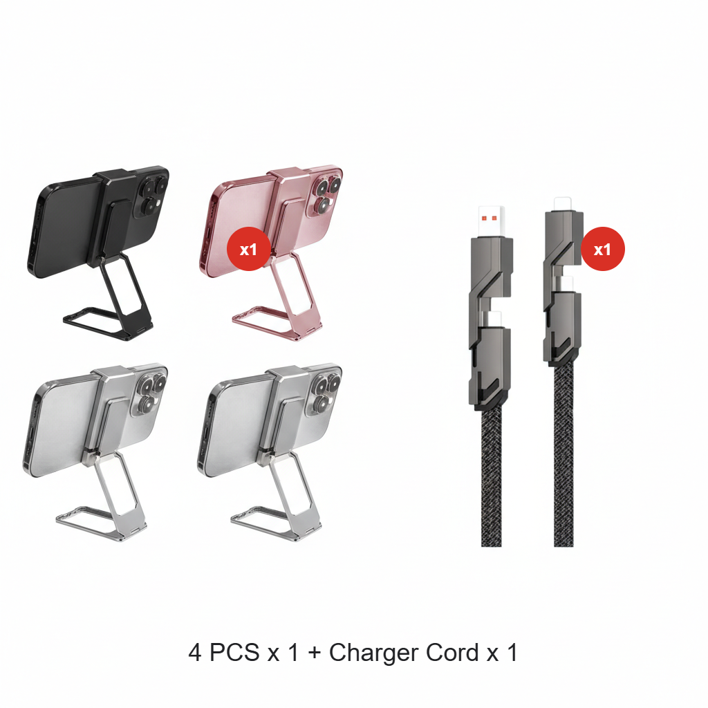🥳2026 HOT SALE🥳💞50K+ SOLD!✈️🔄 Your Go-Anywhere Phone Mate! Upgraded 360° Clip Stand – 50% OFF! 🛠️🎬