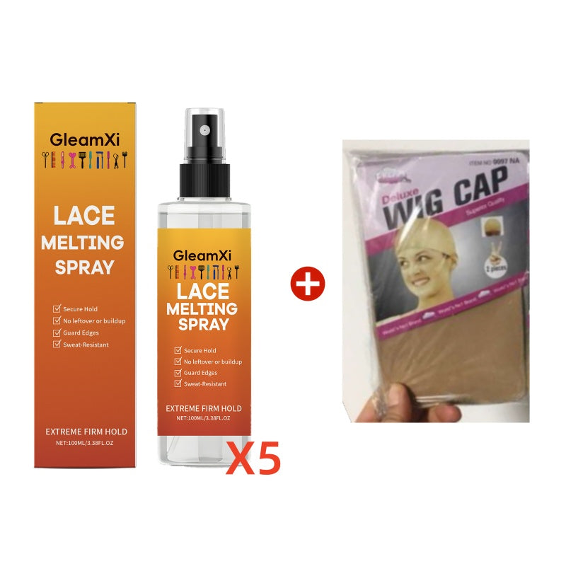 🥳2026 HOT SALE🥳💞50K+ SOLD!🧴🌿 50% OFF! Lace Wig Melting Spray – Moisturising formula, stops itching. Strong hold, easy wash out. Perfect melt every time! 💇♀️✨