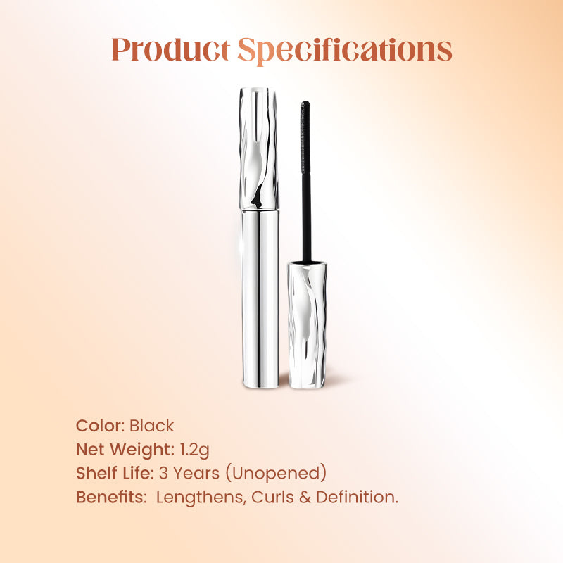 🥳2026 HOT SALE🥳💞50K+ SOLD! 👁️💧 50% OFF! Ultimate Waterproof & Sweatproof Mascara – lengthens, curls & locks without smudging. No more panda eyes in rain or heat! 🛡️✅