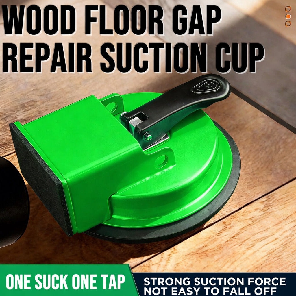 🥳2026 HOT SALE🥳💞50K+ SOLD! 🛠️🔧 50% OFF! Heavy-Duty Floor Gap Fixer – 70kg pulling force, 4.65″ suction cup. Closes gaps between floorboards – no need to call a pro! 🏠✨