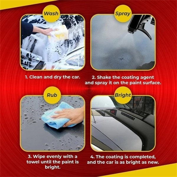 ๐ฅณ2026 HOT SALE๐ฅณ๐50K+ SOLD!๐ด๐ 50% OFF! Nano Car Scratch Spray โ Skip the body shop! Fade scratches in minutes with easy wipe-on formula. Restore your car's shine without breaking the bank. ๐๐ท