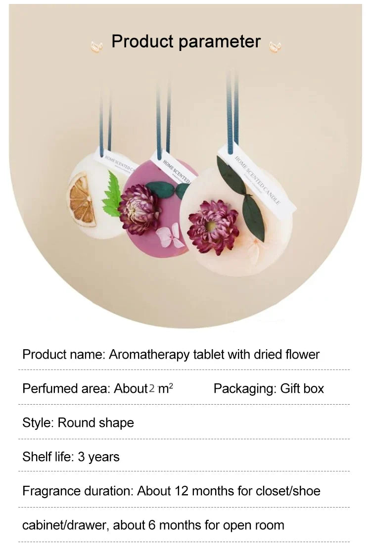 Natural aromatherapy tablet