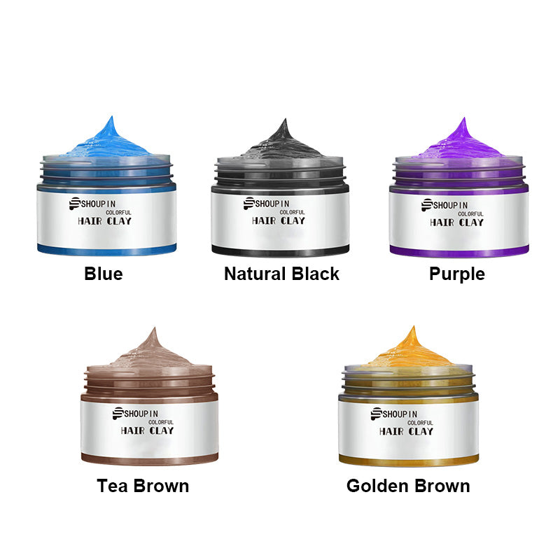 🥳2026 HOT SALE🥳💞50K+ SOLD!🎨💈 50% OFF! 11 Colors Instant Disposable Hair Dye Wax – Temporary colour, washes out with water. No damage, no commitment. Fun for parties or daily flair! 🌈✨