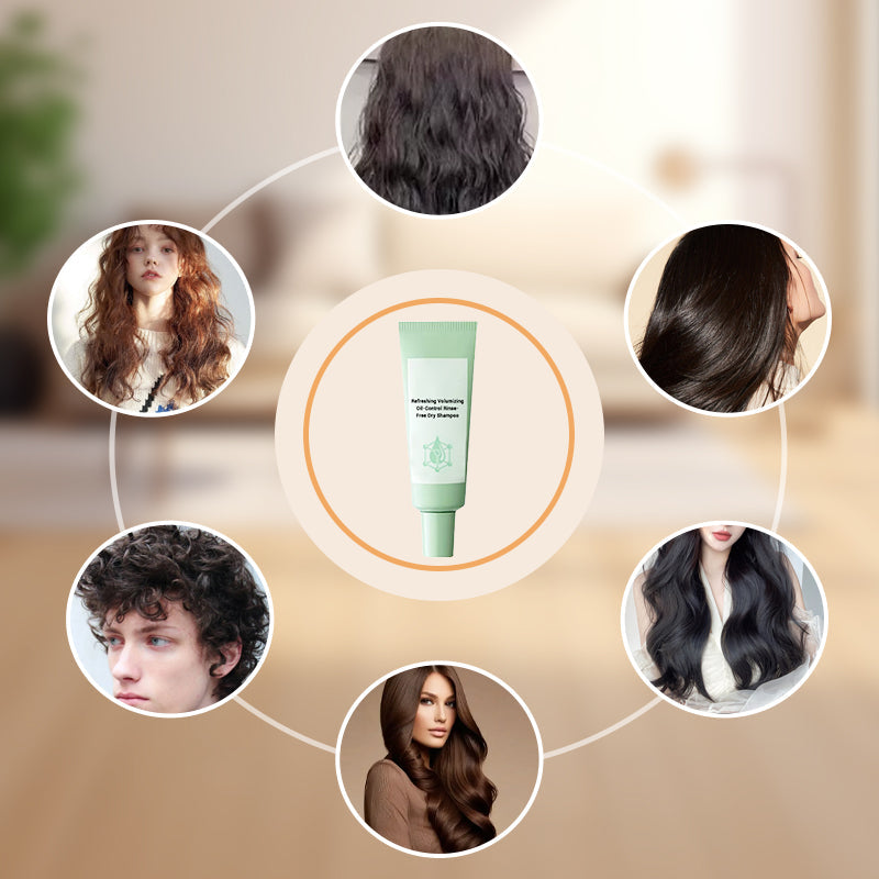 🥳2026 HOT SALE🥳💞50K+ SOLD!👵🌸 50% OFF! Rinse-Free Volumizing Dry Shampoo – Instantly absorbs oil, adds body. No water needed, easy to use. Perfect for busy days or travel. Fresh hair anytime. 🧴✨