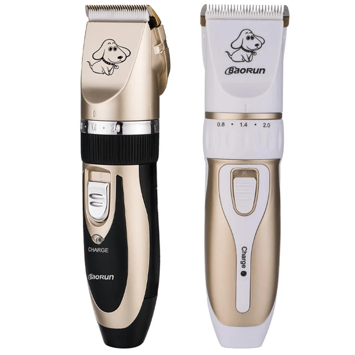 🥳2026 HOT SALE🥳💞50K+ SOLD! 🐾✂️ 50% OFF! Low Noise Pet Hair Clipper Set – cordless, ceramic blades, 4 guard combs. For cats, dogs & horses. Quiet grooming! 🔋💚
