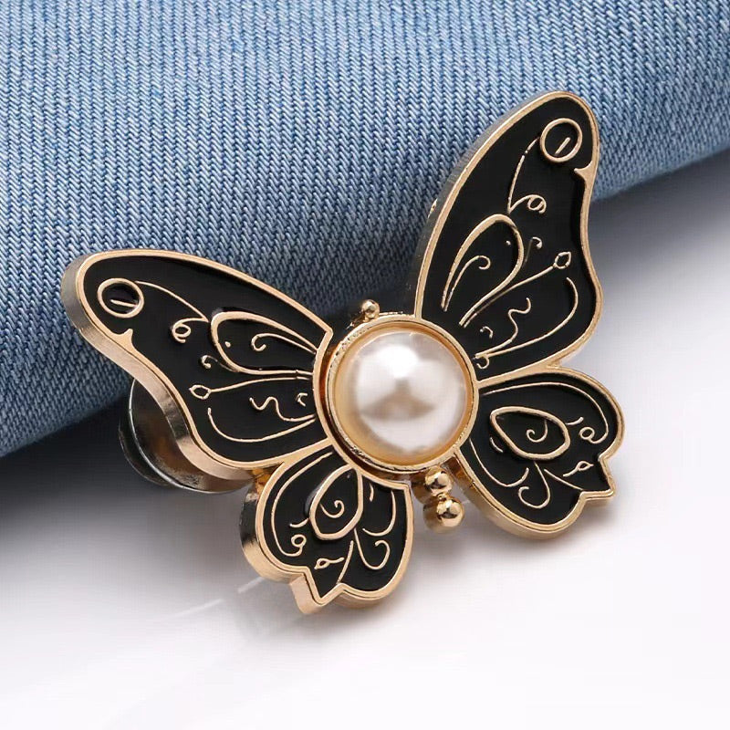 ๐ฅณ2026 HOT SALE๐ฅณ๐50K+ SOLD!๐ธ๐ฆ BUY 1 GET 1 FREE โ Removable Butterfly Waist Buckle โ No tools, instant hourglass shape. Fits jeans, skirts & dresses! ๐โจ