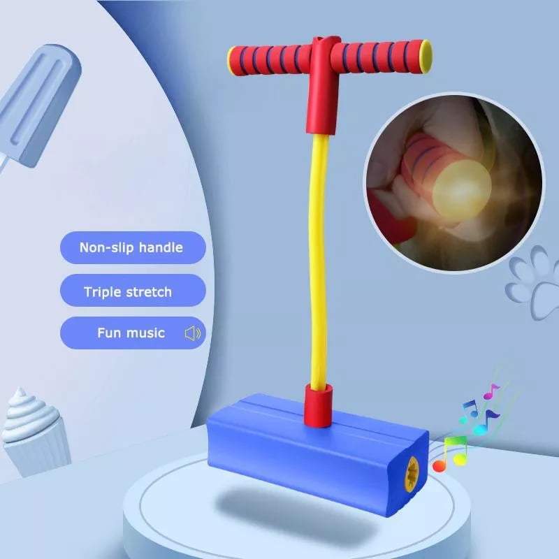 🛡️✨ Safe Foam, Bouncy Fun! Kids‘ Pogo Jumper 50% OFF⚡🌳