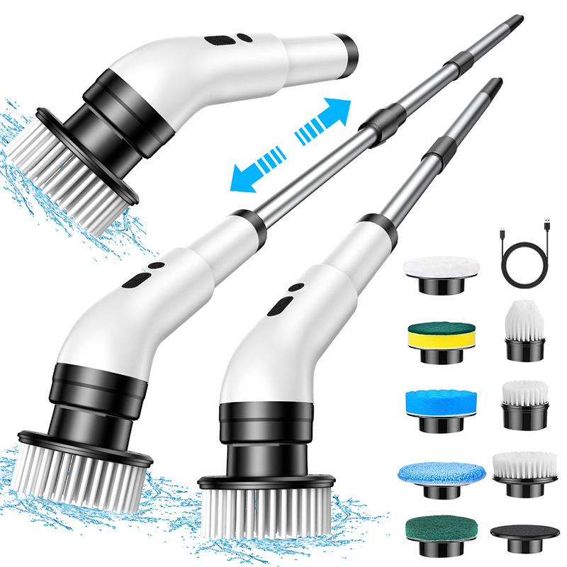 🥳2026 HOT SALE🥳💞50K+ SOLD!🚿🧽 50% OFF! Multi‑Function Electric Brush – IPX7 waterproof, dual speed. Interchangeable heads. Effortless grime removal. 🛡️⚡