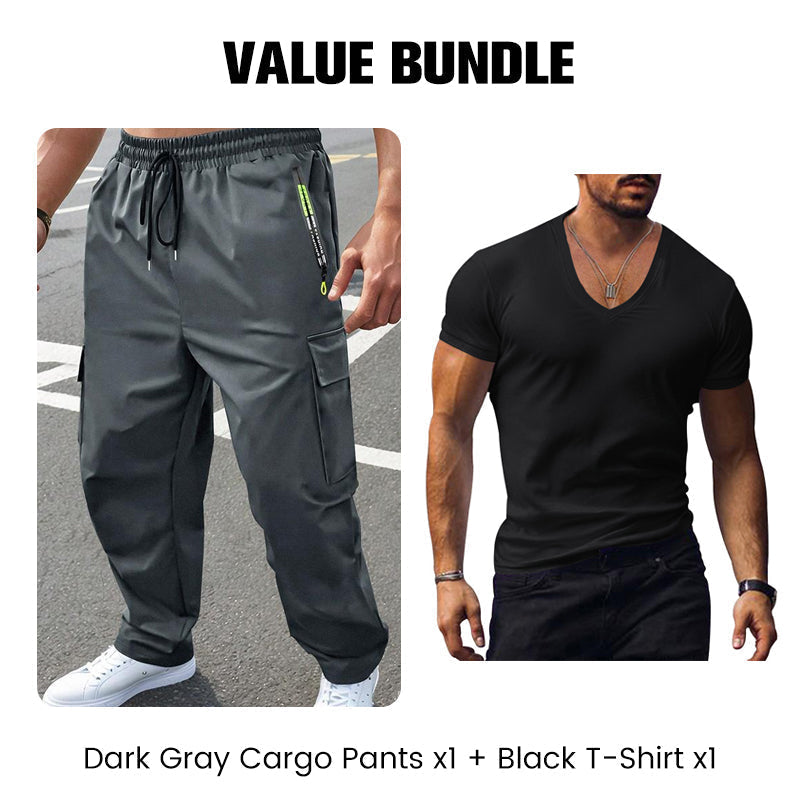 🥳2026 HOT SALE🥳💞50K+ SOLD!👖🏞️ 50% OFF! Outdoor Cargo Pants – Built for British weather. 6 pockets, relaxed fit. Perfect for walks or DIY. 🌧️🔧