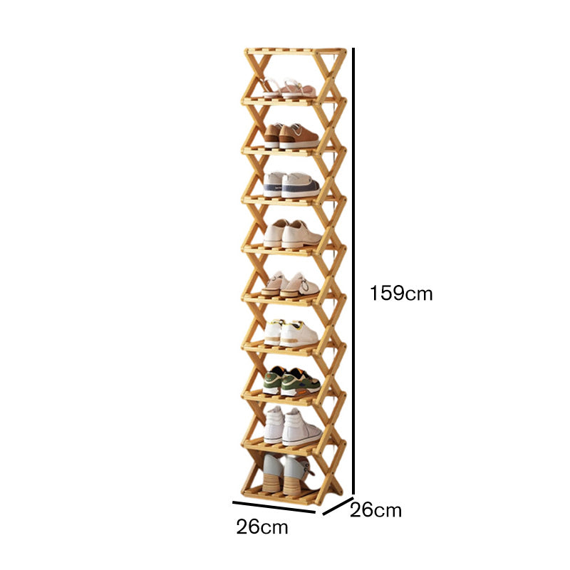 đ„ł2026 HOT SALEđ„łđ50K+ SOLD! đȘđ§€ LIMITED-TIME 50% OFF! Foldable Bamboo Shoe Rack â tool-free 5-second setup, 2-10 tiers, folds flat. Sturdy, multi-use & keeps entryway tidy! âšâ