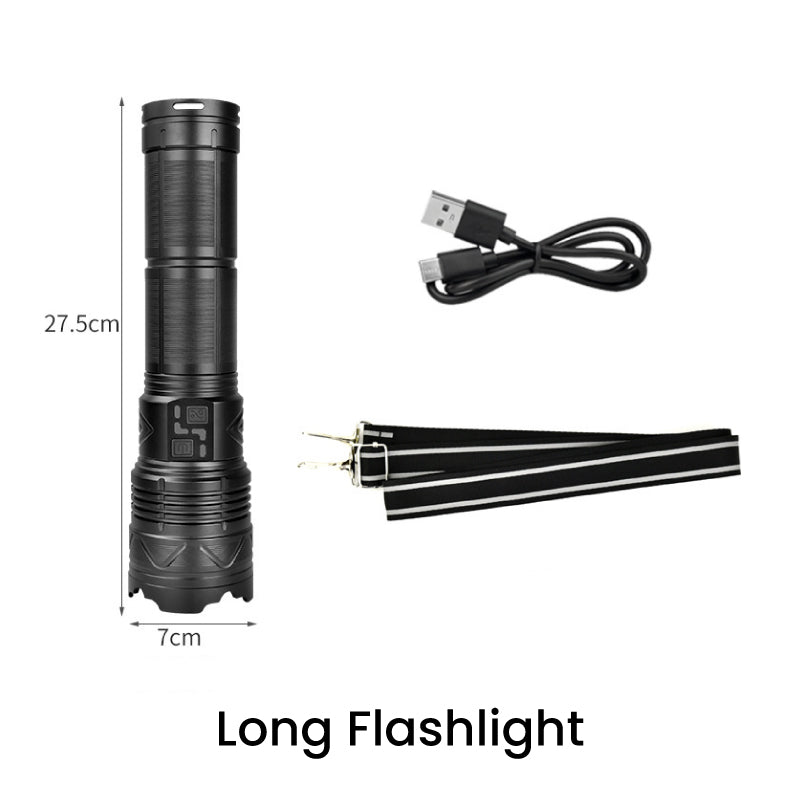 🥳2026 HOT SALE🥳💞50K+ SOLD!💥⛰️ 50% OFF! Super Bright Flashlight – Unbeatable beam for any adventure! Rechargeable, long-lasting & tough for rain or shine. Your trusted outdoor ally. 🌧️🔦