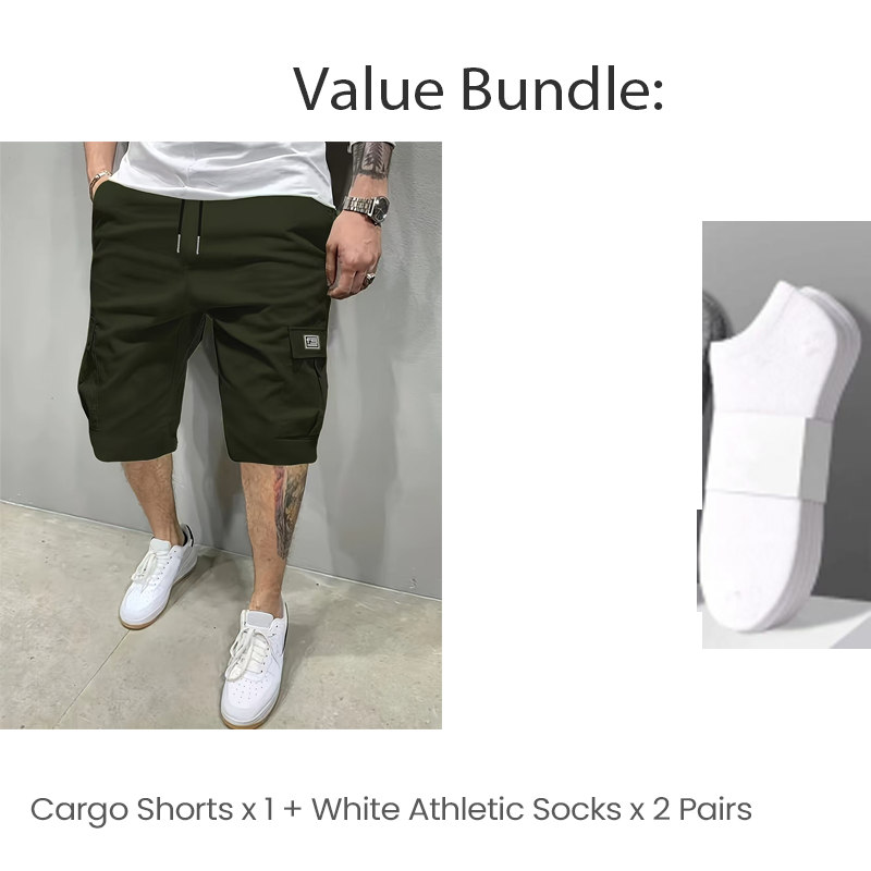 🥳2026 HOT SALE🥳💞50K+ SOLD!💥👴🩳 50% OFF! Lightweight Cargo Shorts – Breathable fabric, knee-length cut. Secure pockets for phone & keys. Comfortable all day long. ✅☀️