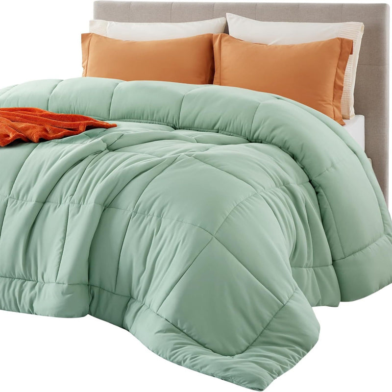🥳2026 HOT SALE🥳💞50K+ SOLD! ☁️🛏️ 50% OFF! Lightweight Quilted Duvet Insert – hypoallergenic down-alternative fill, box-stitch for even warmth, corner tabs & machine washable. All-season comfort! 🛡️✅