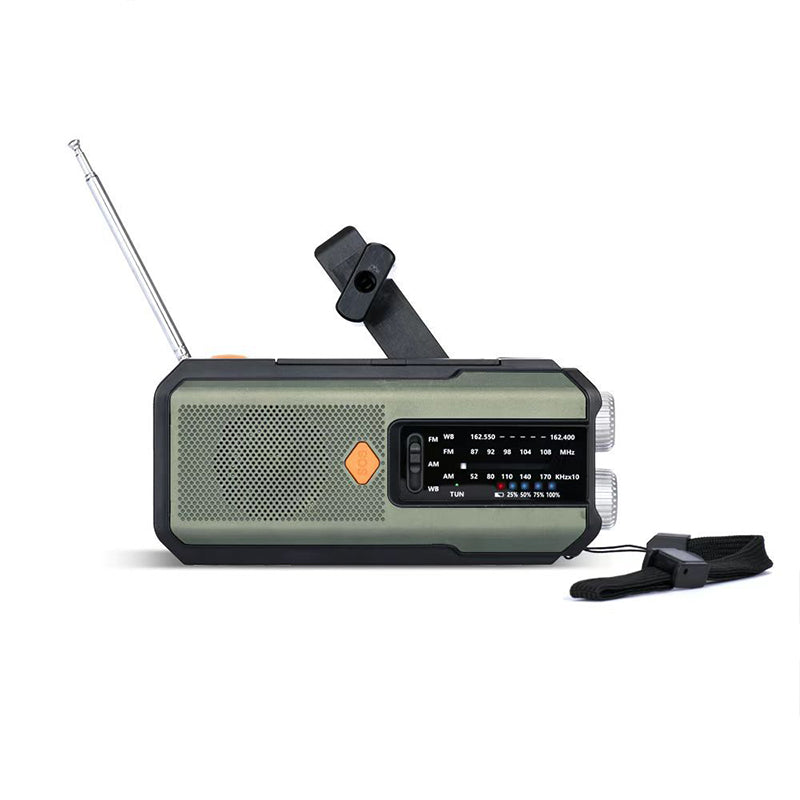 🥳2026 HOT SALE🥳💞50K+ SOLD! 📻🔋 Solar Hand-Crank Emergency Radio – 3 charging ways, 2000mAh power bank, SOS alarm & LED light. Stay connected & safe during UK storms & power cuts! 🛡️✅