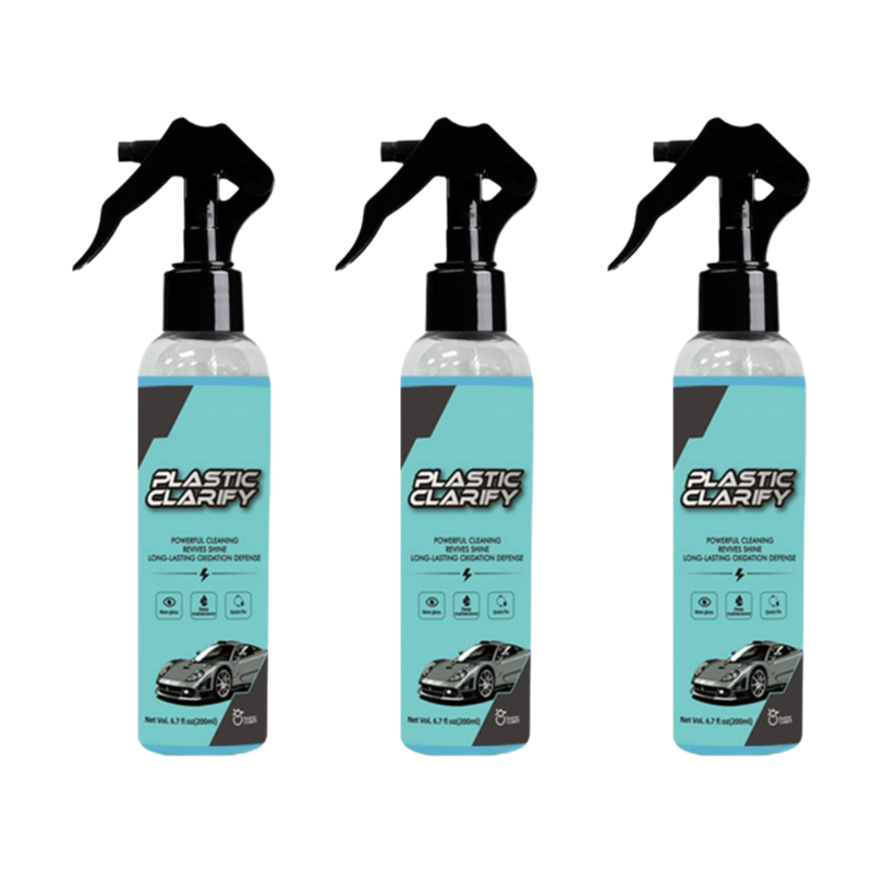 🥳2026 HOT SALE🥳💞50K+ SOLD! 🚗🧽 50% OFF! Car Plastic Restorer Spray – revives dull plastic, rubber & leather, non-greasy high gloss. Quick spray & wipe, long-lasting shine! 🛡️💪
