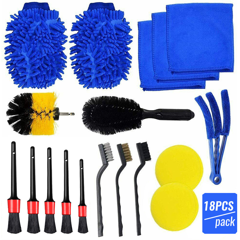 🥳2026 HOT SALE🥳💞50K+ SOLD!💥🔧🧽 50% OFF! Auto Detailing Brush Kit – Drill attachments for tough grime, scratch-free detail brushes. Complete set for showroom shine without the elbow grease. A must for DIY car care. 🇬🇧✨