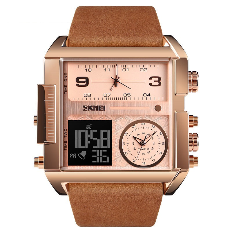 🥳2026 HOT SALE🥳💞50K+ SOLD!⏱️💧 50% OFF! 50mm Oversized Sport Watch – Dual movement, luminous hands, water resistant. Easy to read, built to last. Great value for sports & work. 🛡️⌚