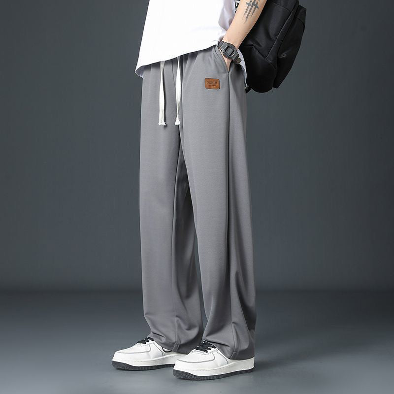 🥳2026 HOT SALE🥳💞50K+ SOLD!🛡️👖 50% OFF! Stretch Straight‑Leg Pants – Breathable, wrinkle‑resistant fabric. Multi‑pockets for essentials, drawstring for custom fit. Versatile for any casual scene. 🏃♂️💫