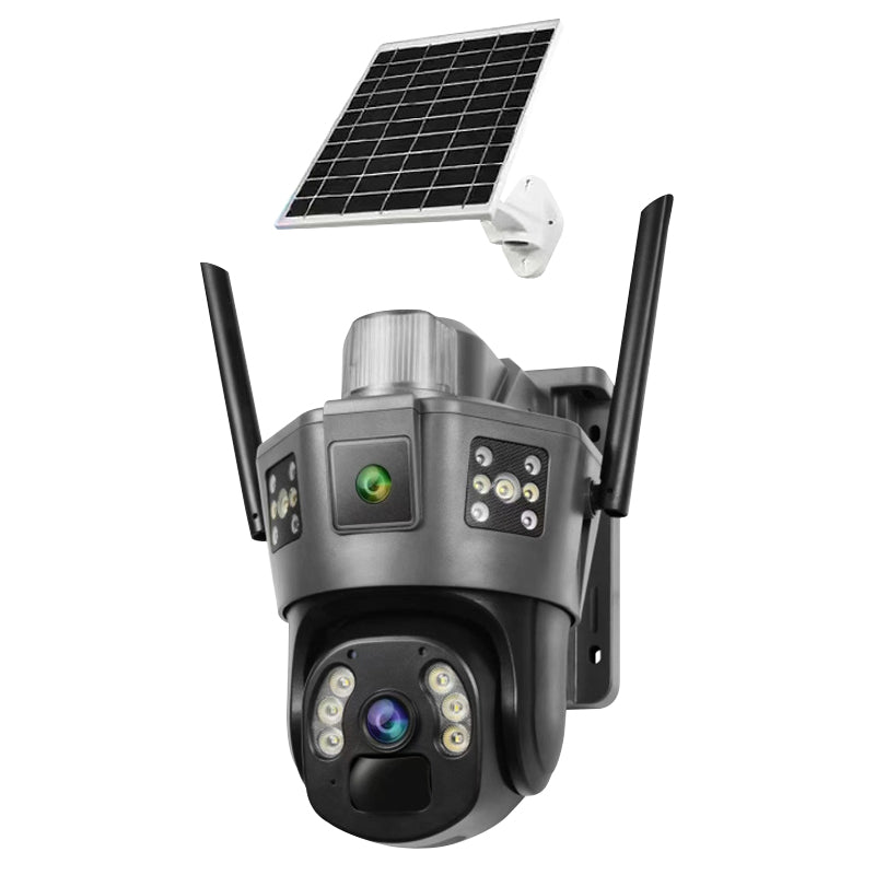 🥳2026 HOT SALE🥳💞50K+ SOLD!💥🌞📹 50% OFF! Solar WiFi Security Camera – 360° dual 4MP lenses, night vision & two‑way audio. No wires, no battery changes. Keep your home safe day & night. 🛡️✨