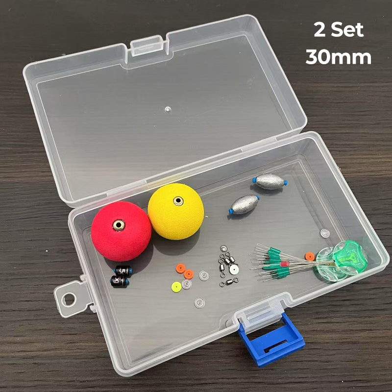 🥳2026 HOT SALE🥳💞50K+ SOLD! 🎣✨ 50% OFF! Complete Fishing Float & Sinker Rig Kit – high-buoyancy foam floats, precision weighted core, vivid strike indicators. Portable tackle box! 🛡️💪
