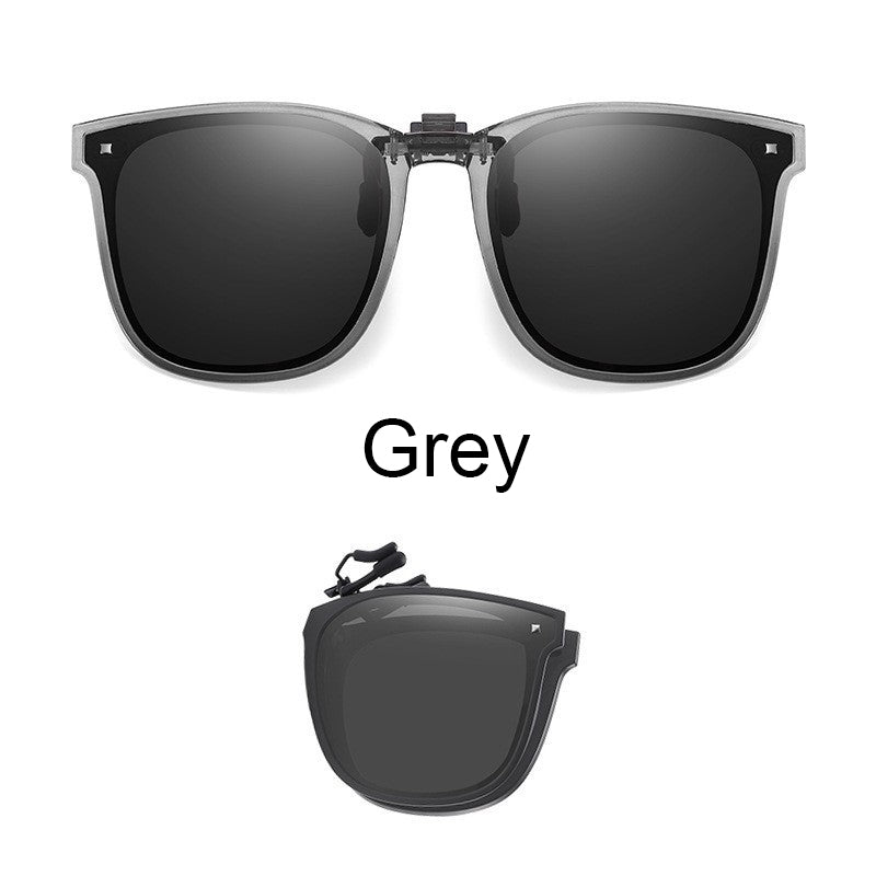 🥳2026 HOT SALE🥳💞50K+ SOLD!👓🌿 50% OFF! Clip‑on Polarized Sunglasses – Flip‑up design, true color vision. Protects from glare & UV. Foldable with case. Perfect for reading or driving. 🚗✅