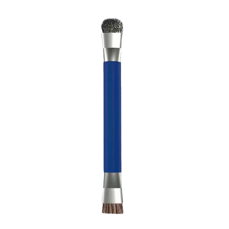 Dual-Head Phone Repair Brush with Wire & Hog Bristle