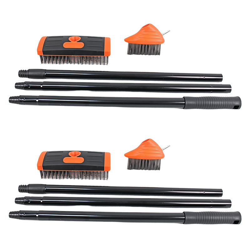 🥳2026 HOT SALE🥳💞50K+ SOLD!🔧💨 50% OFF! 3‑in‑1 Weed & Moss Removal Kit – Durable steel brushes, ergonomic non‑slip grip. Adjustable length for standing work. Ideal for patios, driveways & stone paths. 🇬🇧✨🧤
