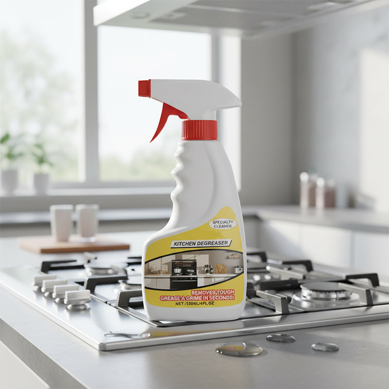 🥳2026 HOT SALE🥳💞50K+ SOLD!🛡️✨ 50% OFF! No-Rinse Kitchen Cleaner – Tough on stains, no scrubbing. Restores shine instantly. Your kitchen’s best friend. 🍳💚