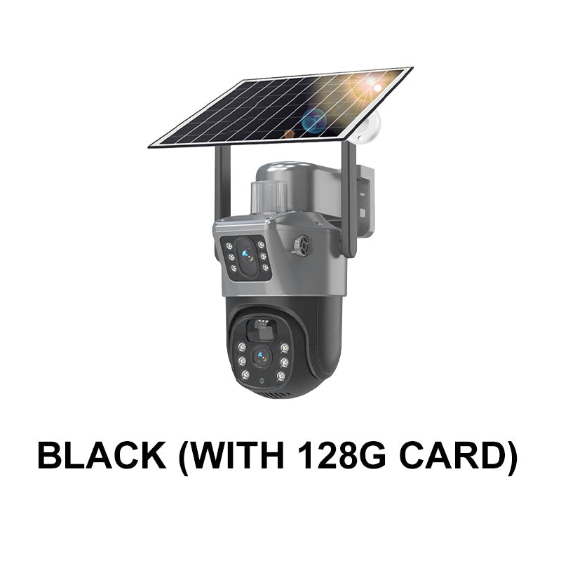 🥳2026 HOT SALE🥳💞50K+ SOLD!☀️📹 50% OFF! Smart Solar Dual-Lens Security Camera – 360° view, solar powered, 2‑way talk. No wires, total peace. 🛡️✨