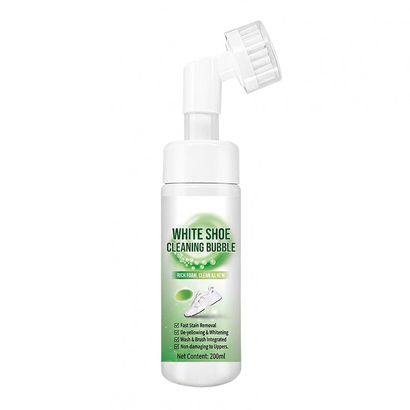 🥳2026 HOT SALE🥳💞50K+ SOLD!👟✨ 50% OFF! Water‑Free Shoe Cleaner Foam – Deep micro‑bubbles lift dirt & restore whiteness. No water, no rinsing – just brush & go! 🧼💨