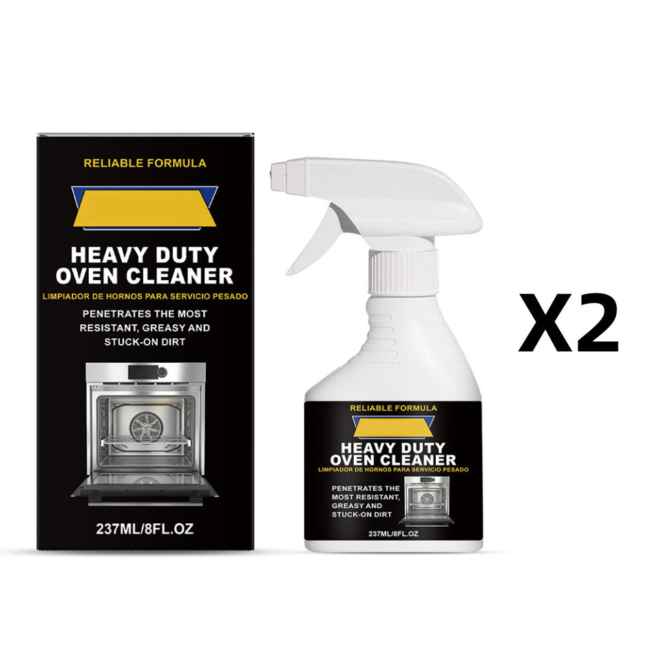 🥳2026 HOT SALE🥳💞50K+ SOLD!🔥🧽 50% OFF! Heavy Duty Oven Cleaner Spray – Dissolves baked‑on grease fast. No scrubbing – just spray, wait & wipe clean! 🍗✨
