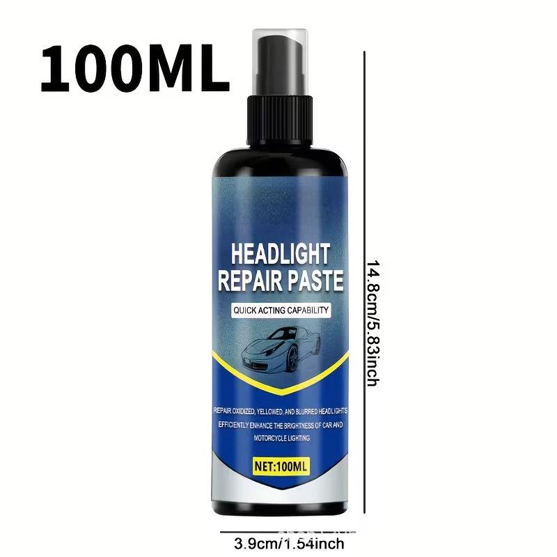 ๐ฅณ2026 HOT SALE๐ฅณ๐50K+ SOLD!๐๐ก 50% OFF! Headlight Restoration Spray โ Removes yellow haze, restores clarity & brightness. Safer night driving, included towel. โจ๐ก๏ธ