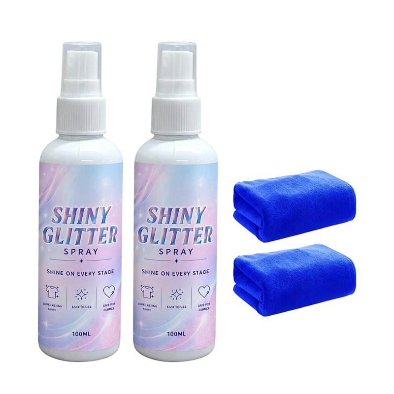 🥳2026 HOT SALE🥳💞50K+ SOLD!✨💎 50% OFF! Body & Hair Glitter Spray – Micro‑glitter particles, no sticky residue. Safe on fabrics & hair. Catch the light all day! 👗✨
