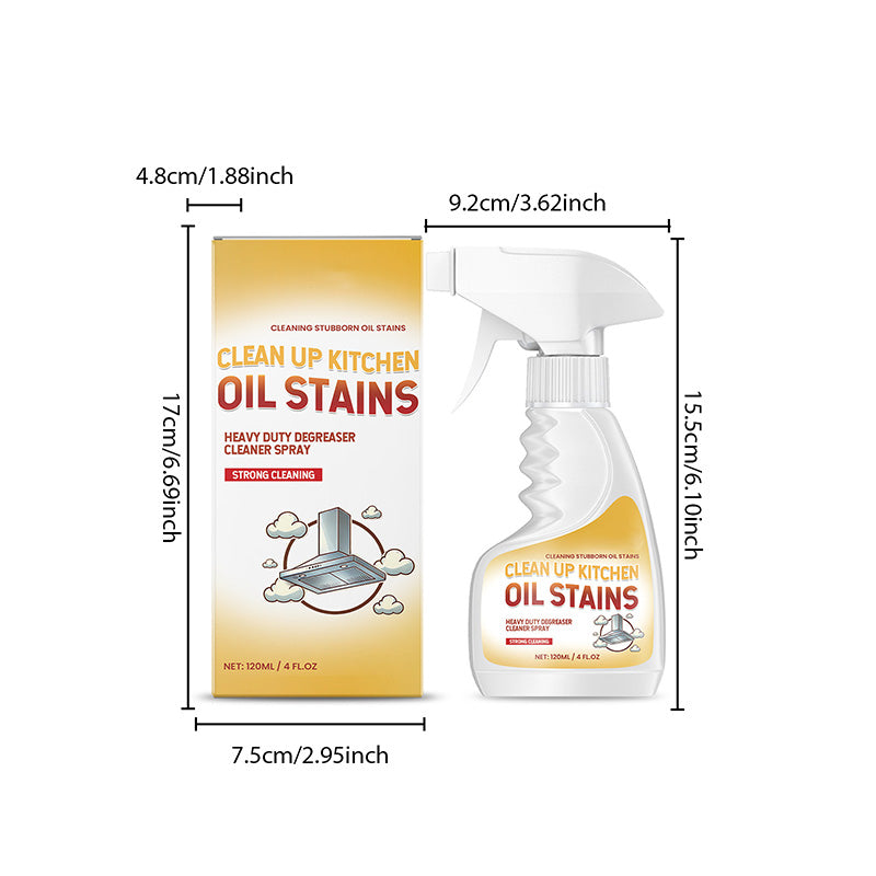 🥳2026 HOT SALE🥳💞50K+ SOLD!🧯💥 50% OFF! Powerful Degreaser Spray – Cuts through tough grease & grime fast. Non‑toxic, safe for family & pets. Just spray & wipe! 🍳✨