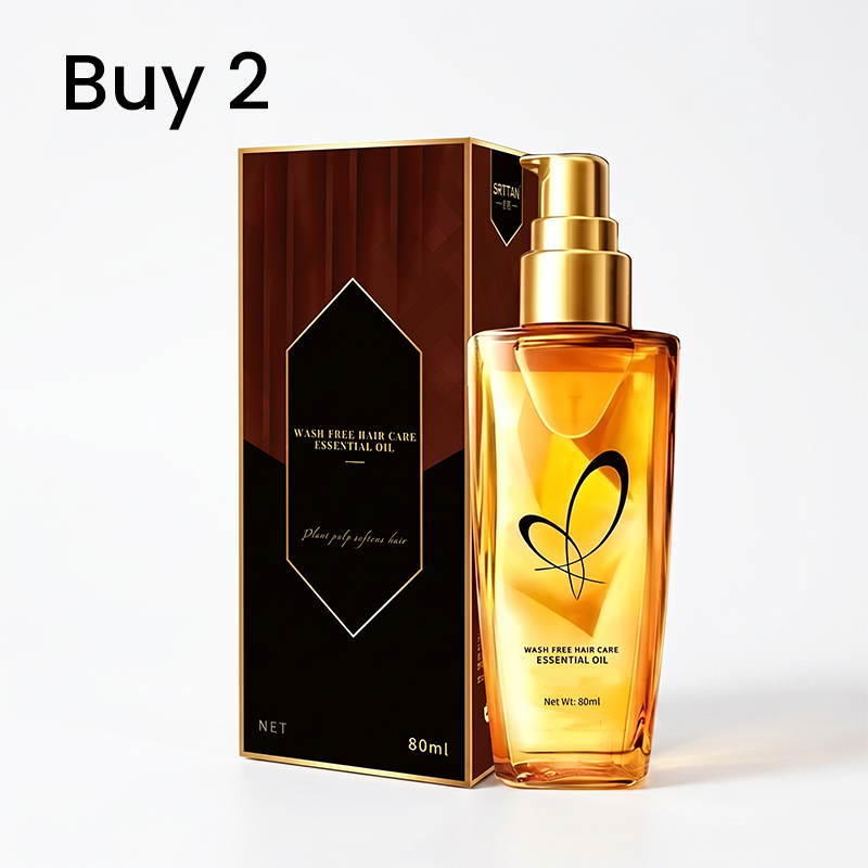 🥳2026 HOT SALE🥳💞50K+ SOLD!💇♀️🌸 50% OFF! Wash‑Free Hair Care Essential Oil – Instantly smooths frizz, restores shine. Lightweight, non‑greasy. Silky hair in one drop! 💧✨