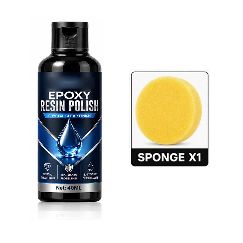 🥳2026 HOT SALE🥳💞50K+ SOLD!✨🎨 50% OFF! High‑Gloss Epoxy Resin Polish – Restores crystal clarity, removes micro‑scratches. Easy wipe‑on, professional shine! 💎🛠️