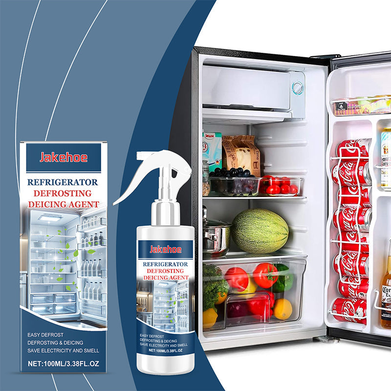 🥳2026 HOT SALE🥳💞50K+ SOLD!❄️⚡ 50% OFF! Refrigerator Defrosting Agent – Melts ice fast, prevents refreezing. No disassembly, no mess. Safe for food & appliance! 🧊✨