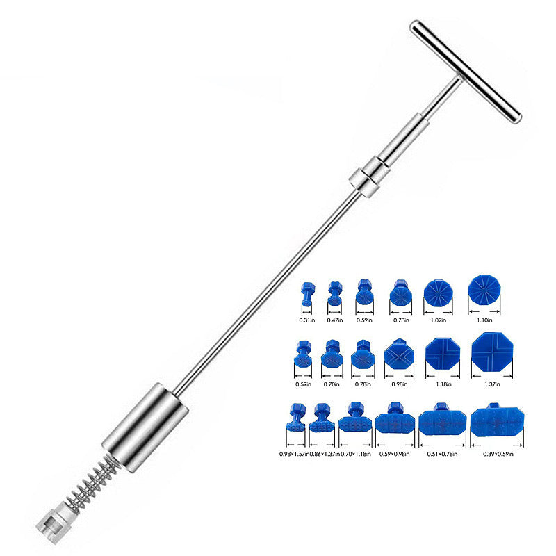 🥳2026 HOT SALE🥳💞50K+ SOLD!🚗🔧 50% OFF! T-Bar Puller Dent Repair Kit – Removes dents without damaging paint. Easy DIY, saves £££ on body shop bills! 🛠️✨