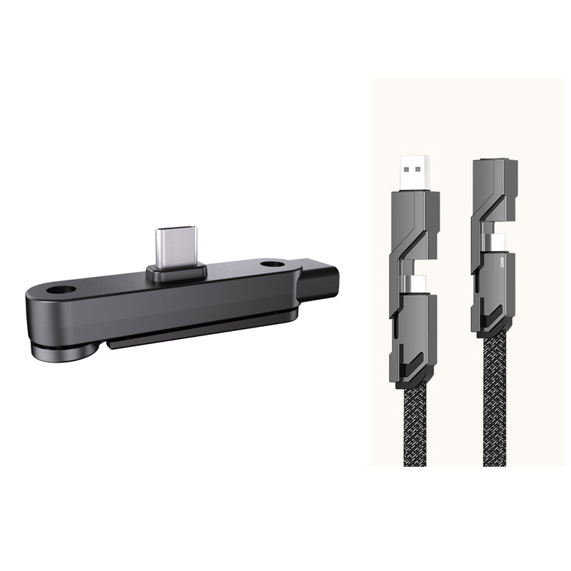 🥳2026 HOT SALE🥳💞50K+ SOLD!🔌🔄 50% OFF! Fast Charging Adapter with 360° Foldable Stand – 240W PD, rotates for portrait/landscape. No extra stand needed. Charge & watch hands‑free! 📱✨