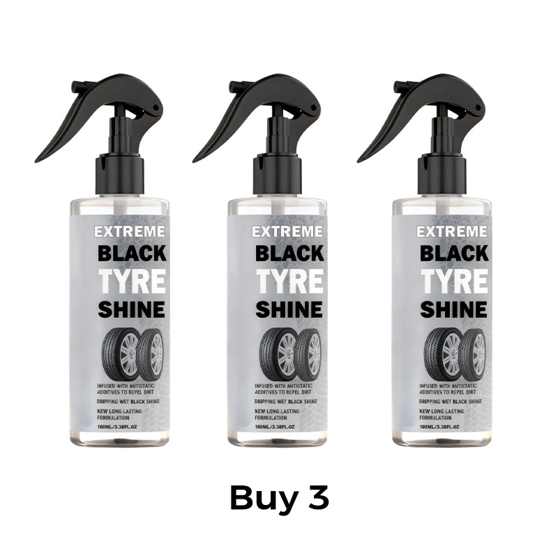 🥳2026 HOT SALE🥳💞50K+ SOLD!🛞✨ 50% OFF! Tire Shine Spray – Instant wet black shine, lasts for weeks. Anti‑static formula repels dirt. No wiping, just spray & go! 🚗💨