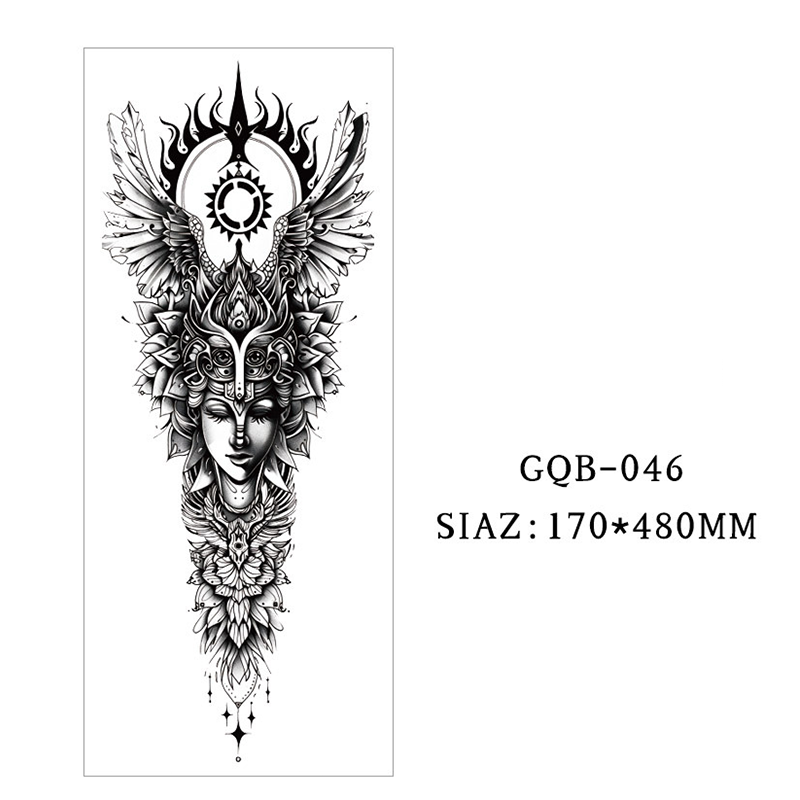 🥳2026 HOT SALE🥳💞50K+ SOLD!💪🎨 50% OFF! Large Full Sleeve Temporary Tattoos – Waterproof & sweatproof, realistic ink look. Easy 10‑sec application, safe & skin‑friendly. 🖤✨