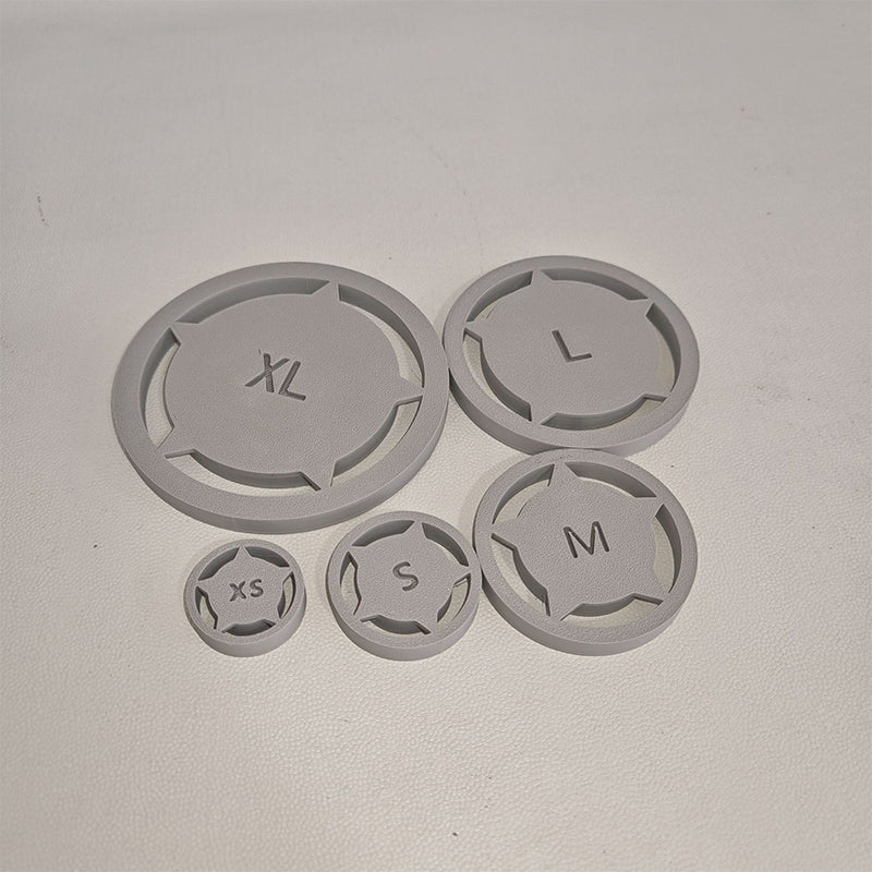 🥳2026 HOT SALE🥳💞50K+ SOLD!🏺✨ 50% OFF! Pottery Foot Ring Template – Quick centering, 5 sizes for cups to bowls. 3‑step press & shape. Perfect for beginners & hobbyists! 🌀🛠️