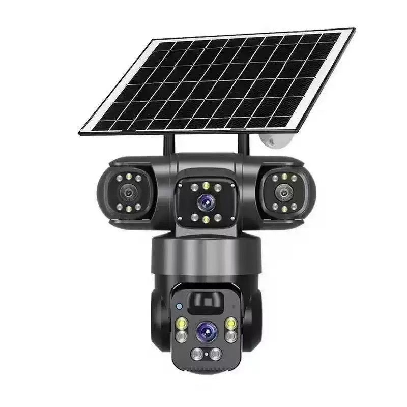 🥳2026 HOT SALE🥳💞50K+ SOLD!☀️📹 50% OFF! Solar-Powered Multi-Angle Security Camera – 360° PTZ, full‑color night vision & motion alerts. No wiring, no electric bills – monitor your home from anywhere! 🏡✨