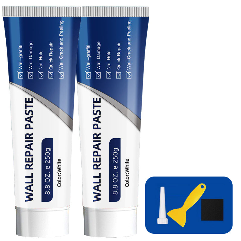 🥳2026 HOT SALE🥳💞50K+ SOLD!🏠🔧 50% OFF! Waterproof Wall Repair Paste – Fills cracks & chips fast, creates smooth white finish. No need to hire a pro – DIY home touch‑ups made easy! 🛡️✨