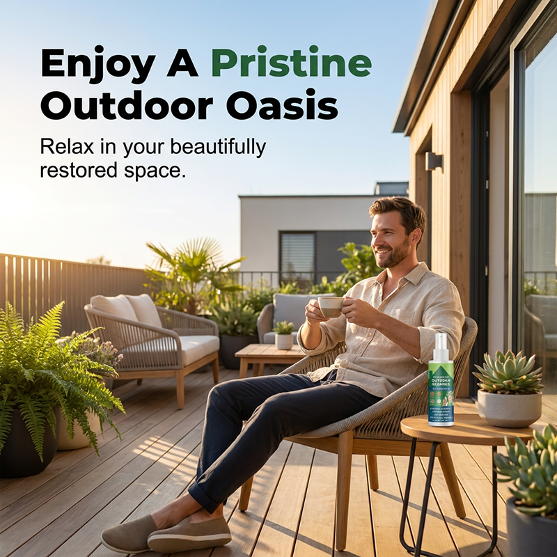 🥳2026 HOT SALE🥳💞50K+ SOLD!🌿💧 50% OFF! Multi‑Surface Outdoor Cleaner Concentrate – Removes algae, dirt & grime from patios, decks & driveways. Plant‑friendly formula – a little goes a long way! 🧹✨