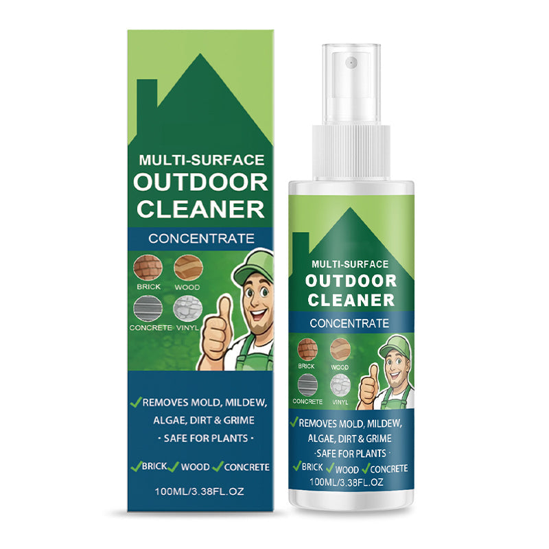 🥳2026 HOT SALE🥳💞50K+ SOLD!🌿💧 50% OFF! Multi‑Surface Outdoor Cleaner Concentrate – Removes algae, dirt & grime from patios, decks & driveways. Plant‑friendly formula – a little goes a long way! 🧹✨
