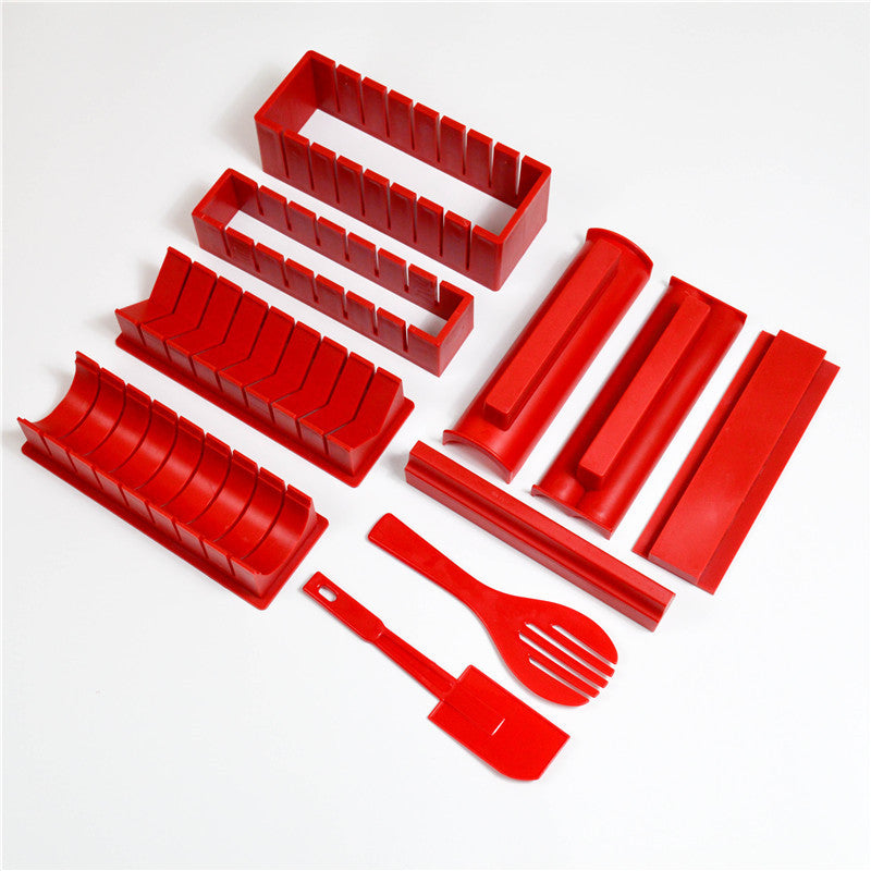🥳2026 HOT SALE🥳💞50K+ SOLD! 🍣✨ LOWEST PRICE OF THE YEAR! Easy-Press Sushi Kit – no rolling needed, just press & shape. Perfect homemade rolls in minutes – fun for family & friends! 🎁💖